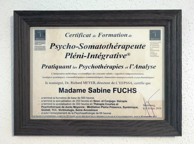 therapie-sabine-fuchs-diplome-de-psycho-somatotherapeute-pleni-integrative